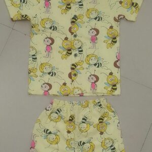 Mittu's Sandal Collar Shirt and Shorts Set for Kids (4 Years) – Boys & Girls