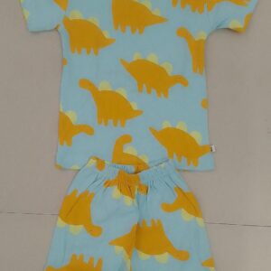Unisex Sandal Allover Printed Coord Set for Kids (3–6 Years)