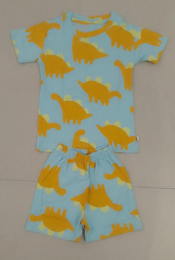 Unisex Sandal Allover Printed Coord Set for Kids (3–6 Years)