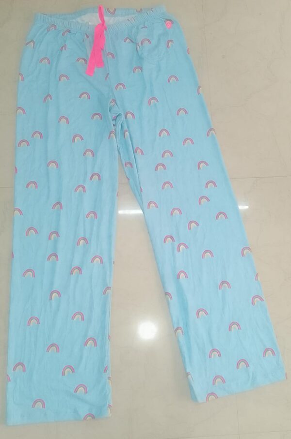 Man Light Blue Full-Length Pants (Size S) – With/Without Adjustable Drawstring, Comfortable Fit